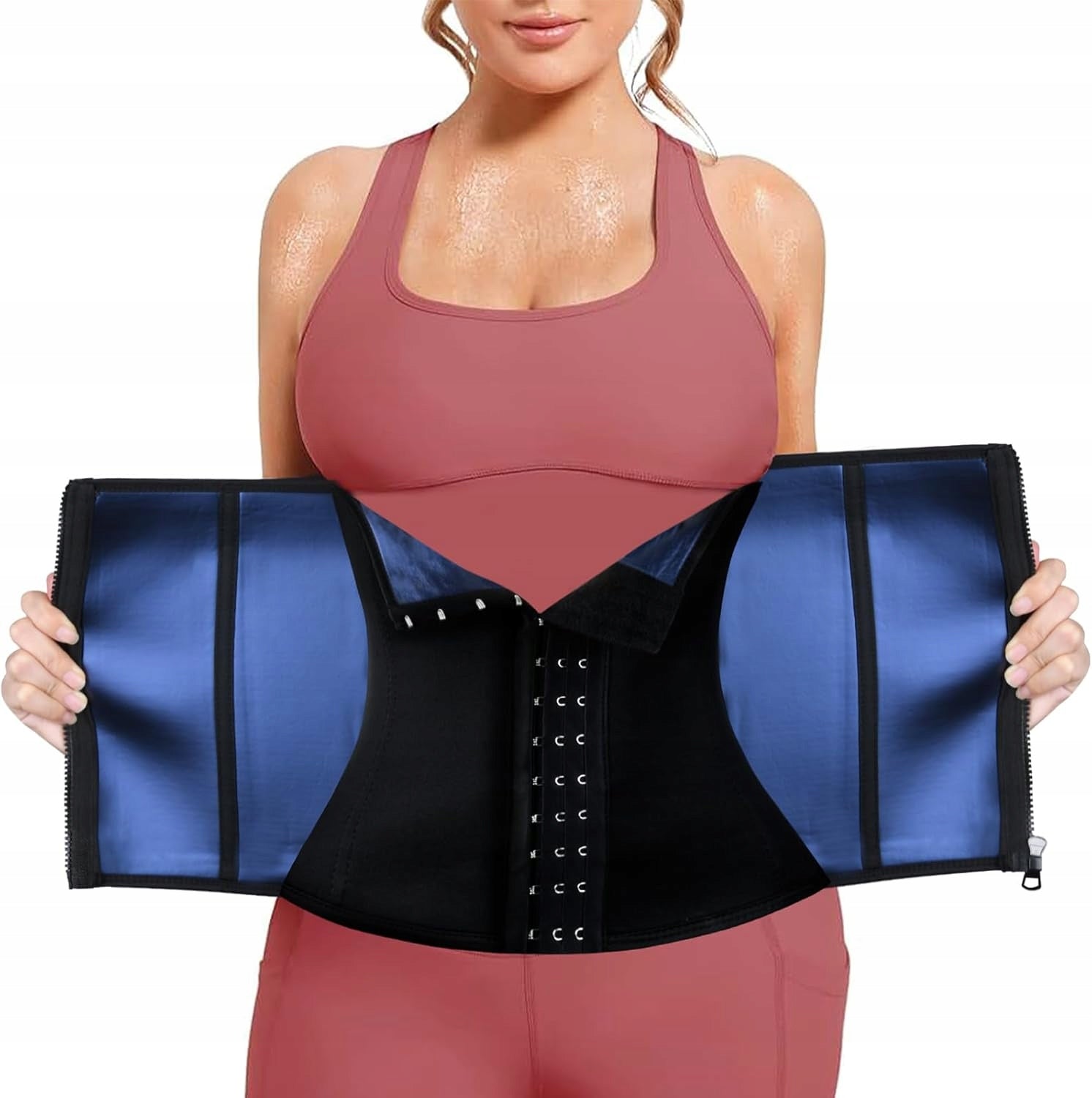 SLIMMING BELT ADJUSTABLE FOR ABDOMINAL SWEATING