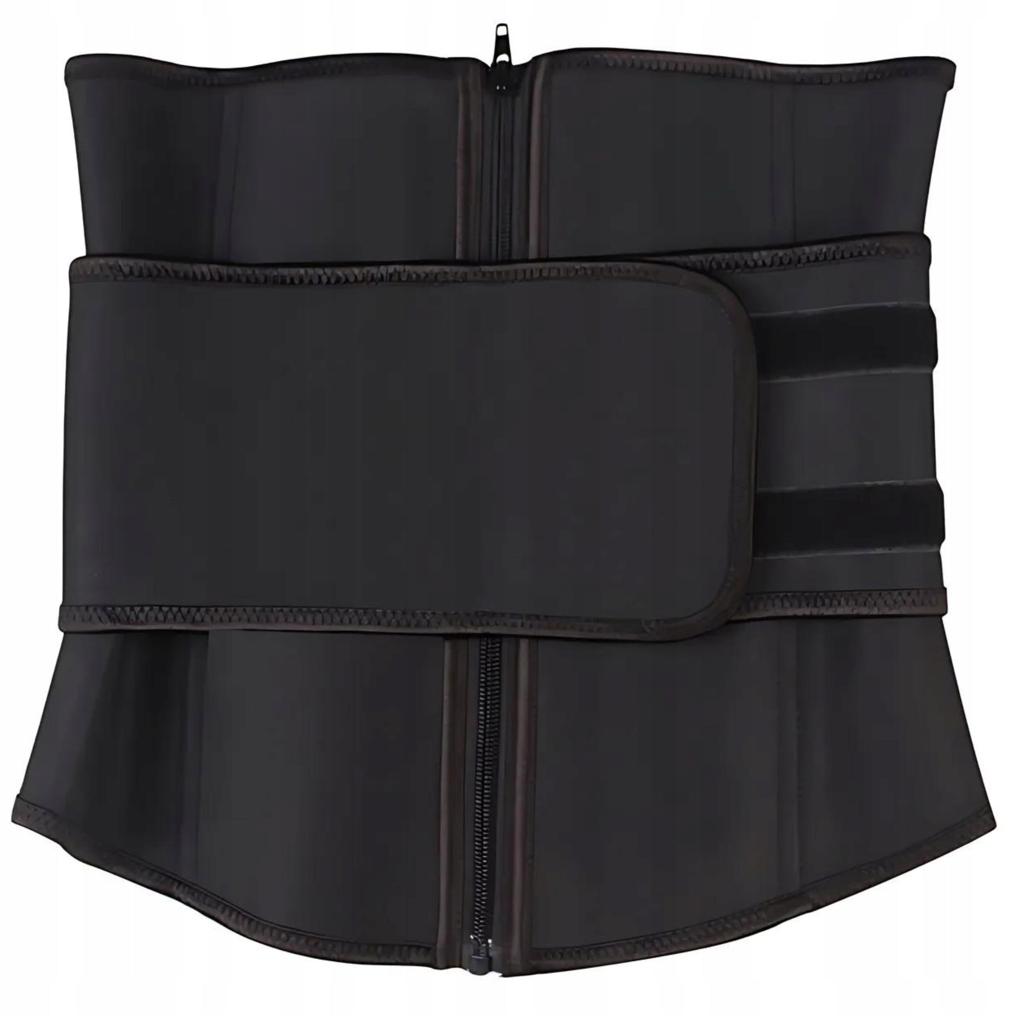 SLIMMING BELT FITNESS WAIST CORSET SHAPING BLACK L EAN (GTIN) 5906233819424