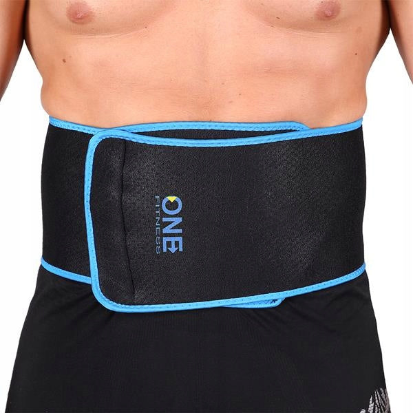 SLIMMING BELT NEOPRENE BELLY PULLER ONE FITNESS BR160 100X19CM Brand One Fitness