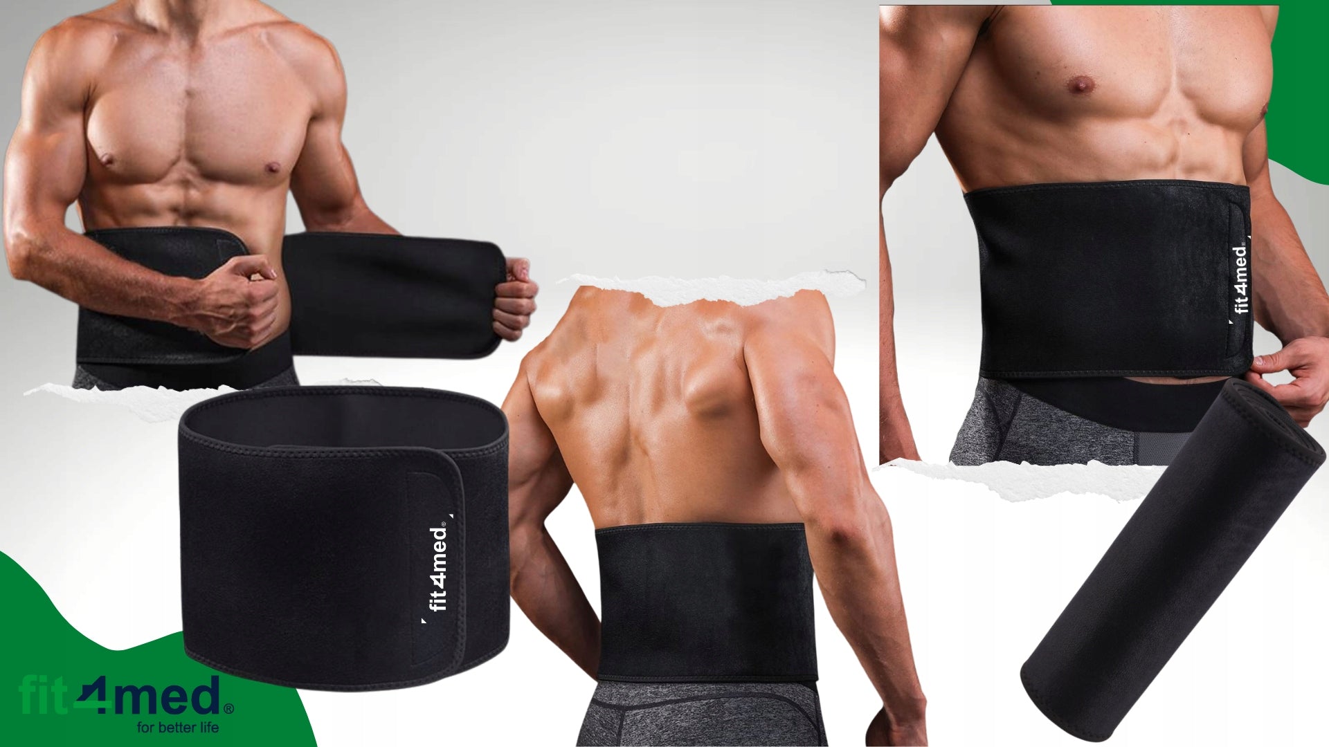 SLIMMING BELT SLIMMING NEOPRENE 150cm STIFFENS ABDOMINAL MUSCLES Kind slimming belt