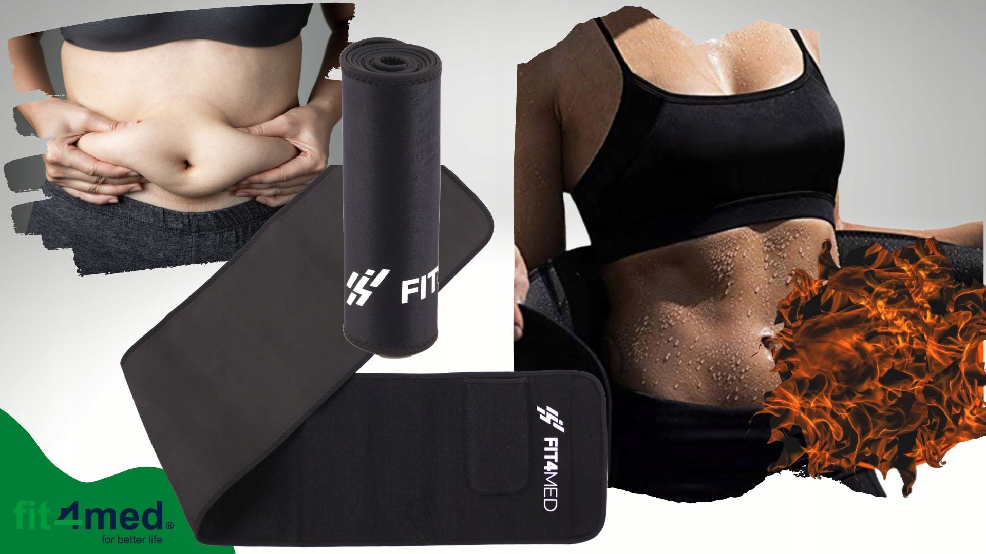 SLIMMING BELT for belly SLIMMING BELLY NEOPRENE 25cmx130cm QUALITY Model 579
