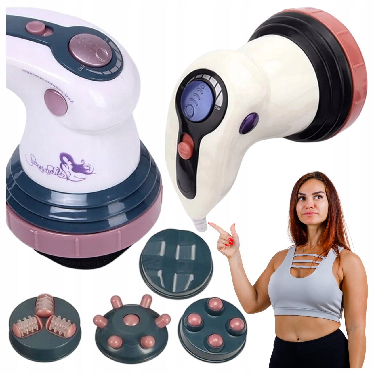 SLIMMING BODY MASSAGER FIRMING 5in1 ANTI-CELLULITE CAPS