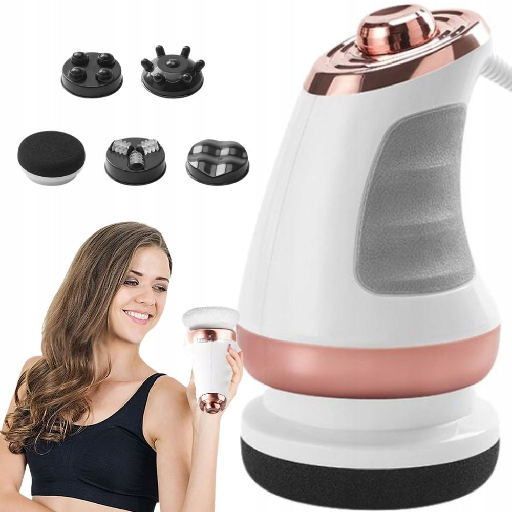 SLIMMING MASSAGER FOR THE BODY OF THE ABDOMEN BUTTOCKS CELLULITE 5 TIPS