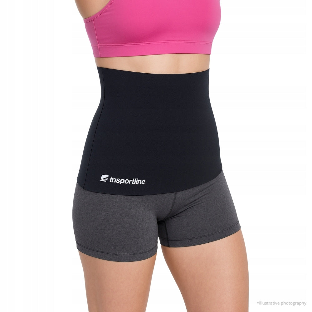 SLIMMING NEOPRENE BELT inSPORTline NEORETO 3 MM for fitness belly L