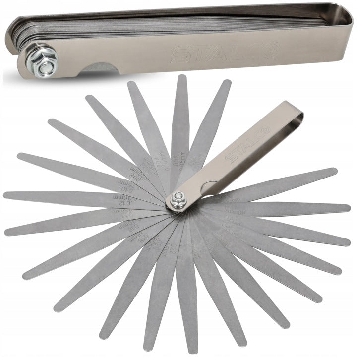 SLOTTER STALCO 20 LEAVES 0,05 – 1,00MM STAINLESS STEEL S010510220