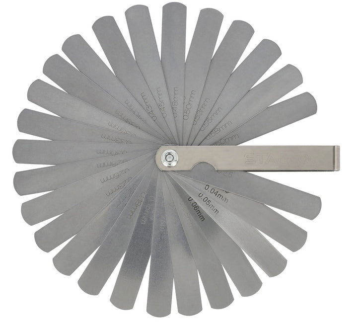 SLOTTER STALCO 26 LEAVES 0,04 – 0,63MM STAINLESS STEEL S010510226 Manufacturer code S010510226