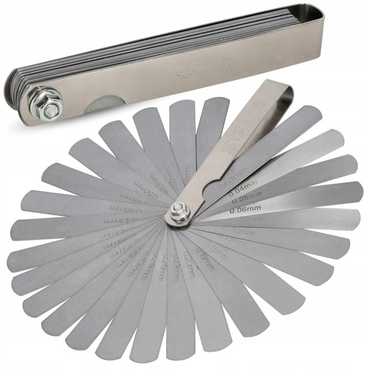 SLOTTER STALCO 26 LEAVES 0,04 – 0,63MM STAINLESS STEEL S010510226