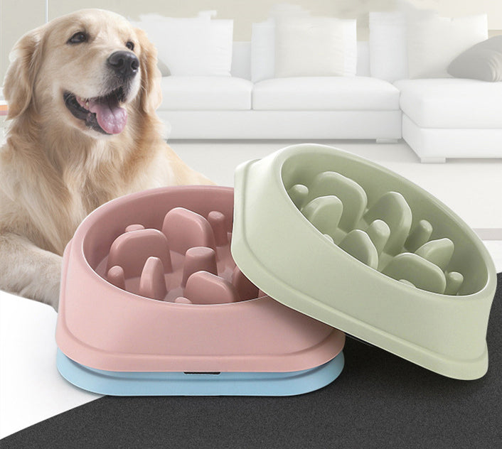 SLOWING food bowl for DOG and CAT, large, with compartments for animals Manufacturer code Misspowblue