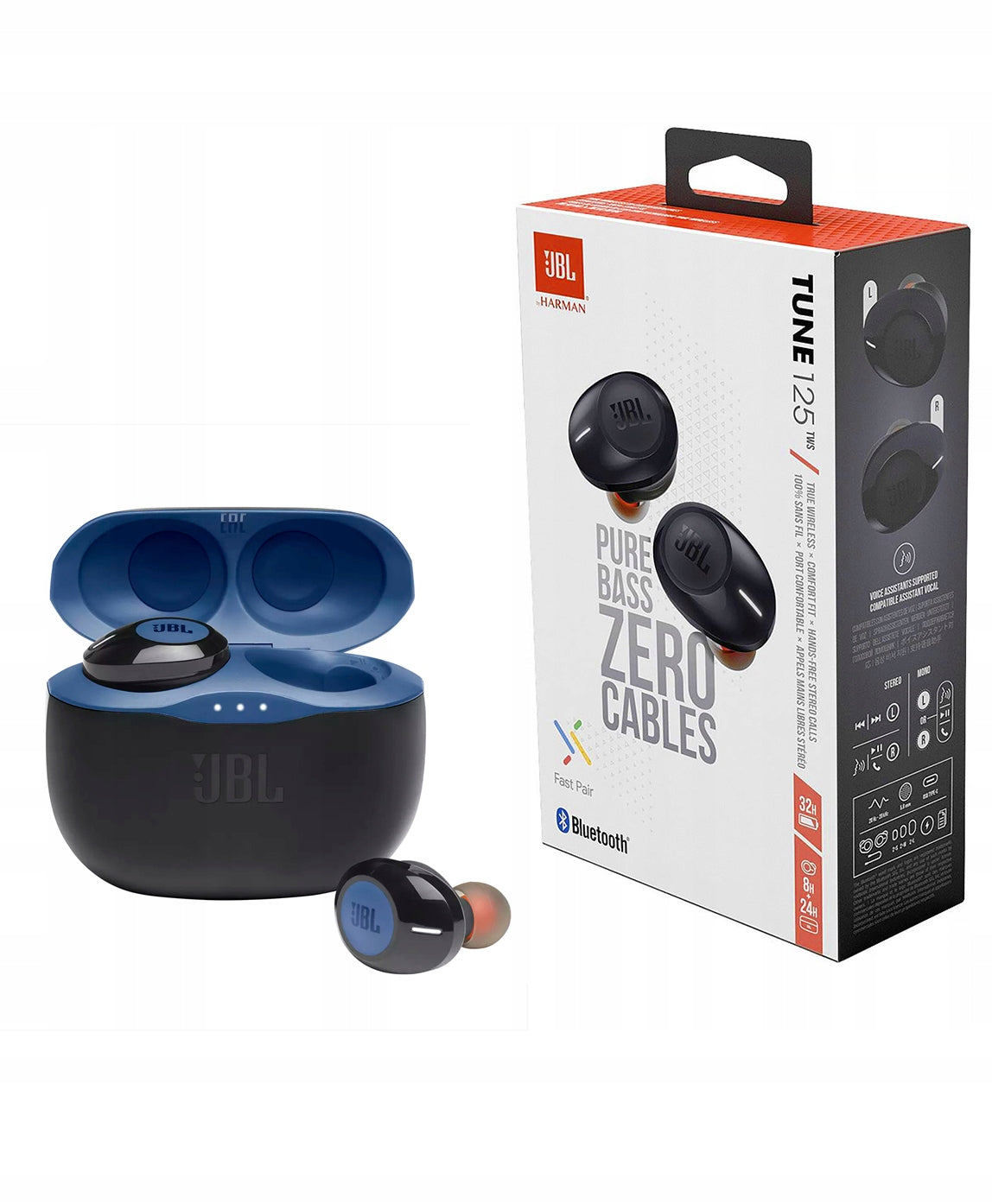 JBL Tune 125 TWS T125TWSBLUE 