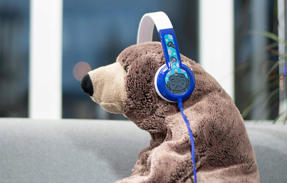 BuddyPhones Discover 3+ 85 Blau 