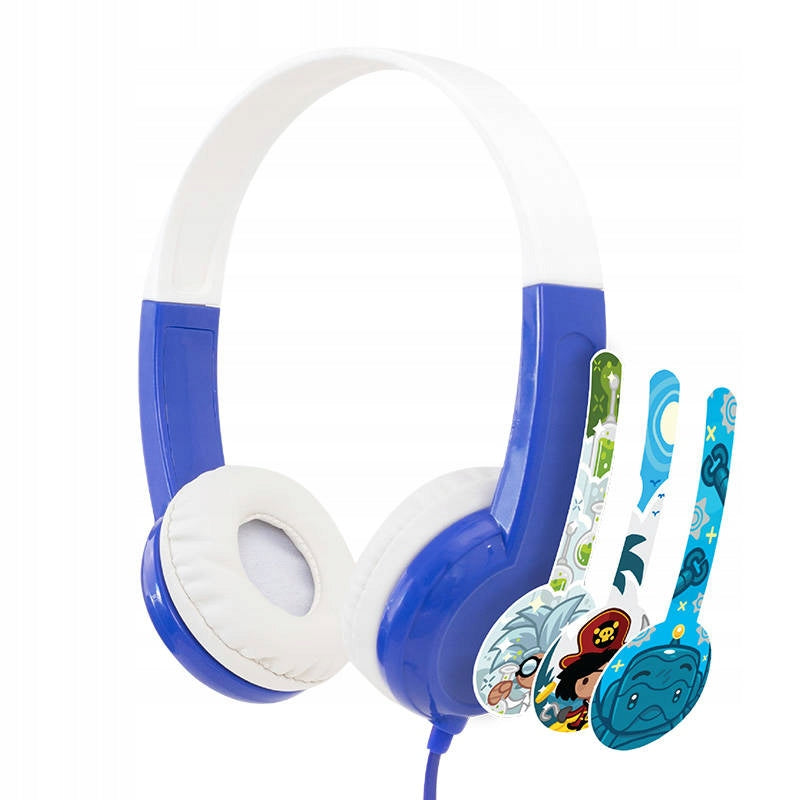 BuddyPhones Discover 3+ 85 Blau 