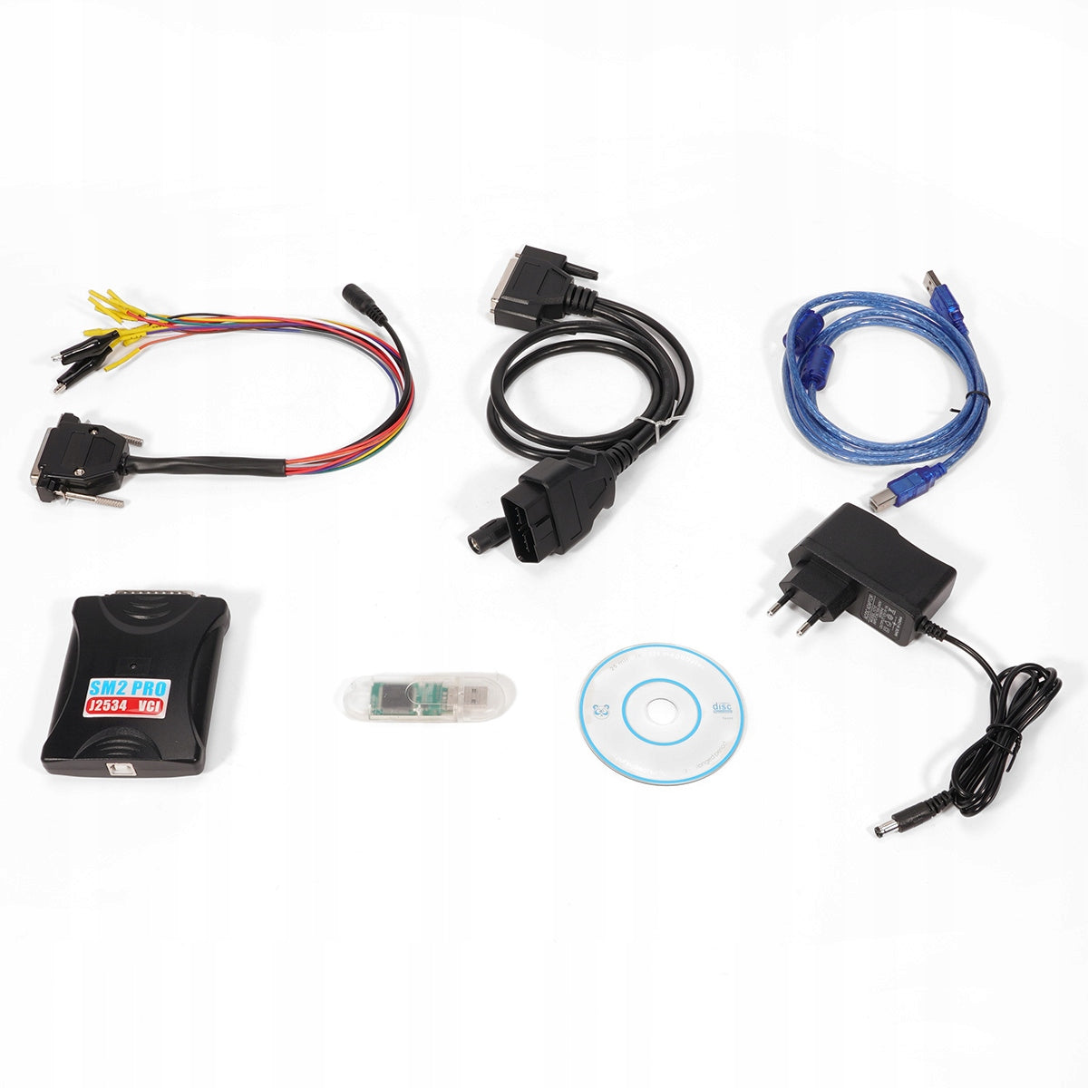 SM2 Pro J2534 VCI ECU Programmer for Car & Truck 67-in-1 Manufacturer code Aum KD-AL-BK0009
