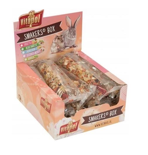 SMAKERS VEGETABLE FLASK FOR RODENTS AND RABBITS 45G Brand Vitapol