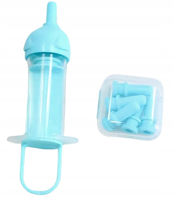 SMALL ANIMAL FEEDING SET – SYRINGE + PACIFIERS ZK9N Capacity 0.01 l