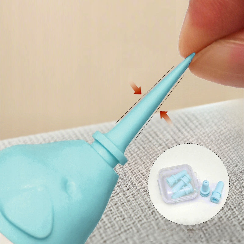 SMALL ANIMAL FEEDING SET – SYRINGE + PACIFIERS ZK9N Color blue