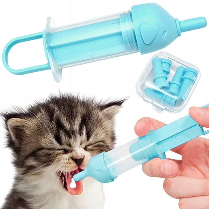 SMALL ANIMAL FEEDING SET – SYRINGE + PACIFIERS ZK9N