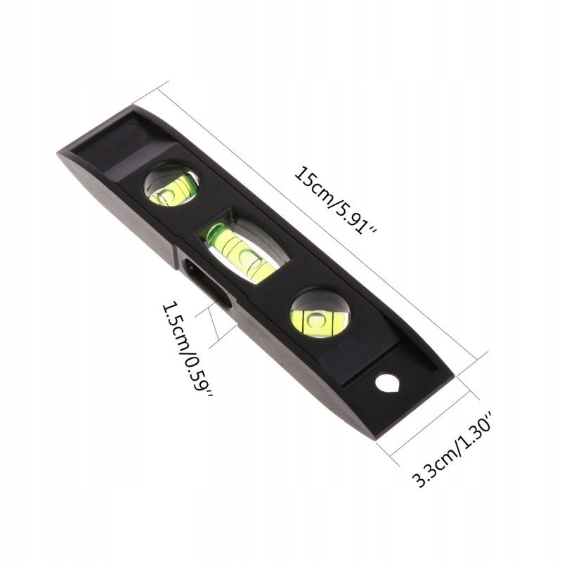 SMALL COMPACT MINI LEVEL WITH MAGNET 15CM Customs tariff code 90178010