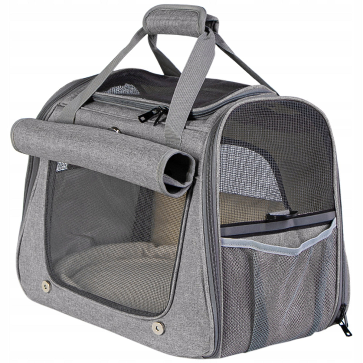 SMALL DOG CAT TRANSPORTER TRAVEL BAG FOR CAR SHOULDER