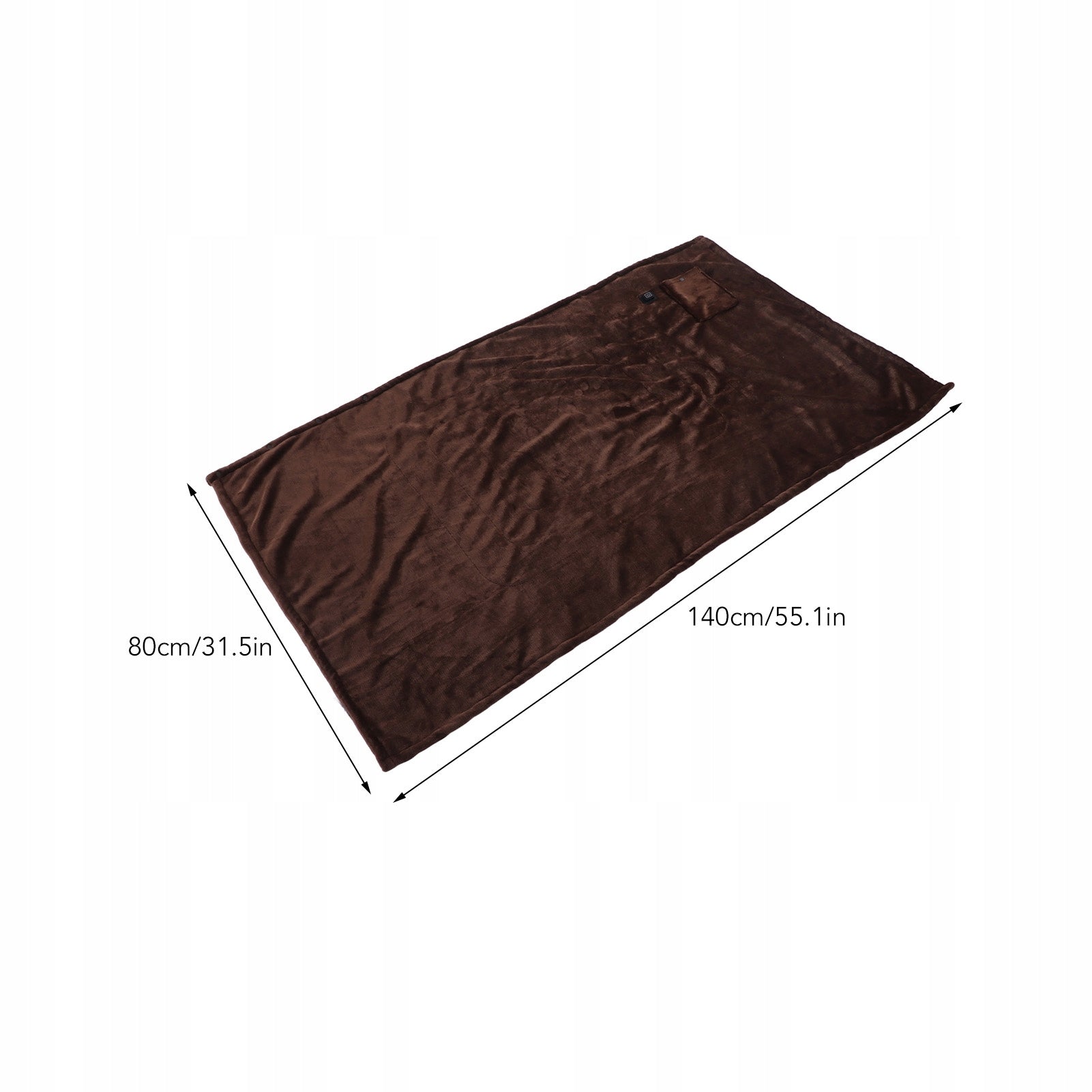 SMALL ELECTRIC BLANKET QUICK HEAT 140X80CM 5V Packaging status original