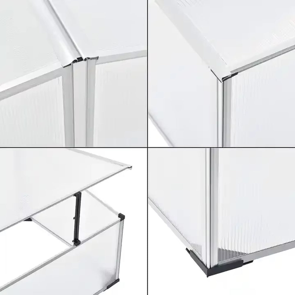 SMALL GREENHOUSE SEEDLING INSPECTION DOUBLE HERBARIUM 120x100x51cm POLYCARBONATE Manufacturer code inspekt120x2