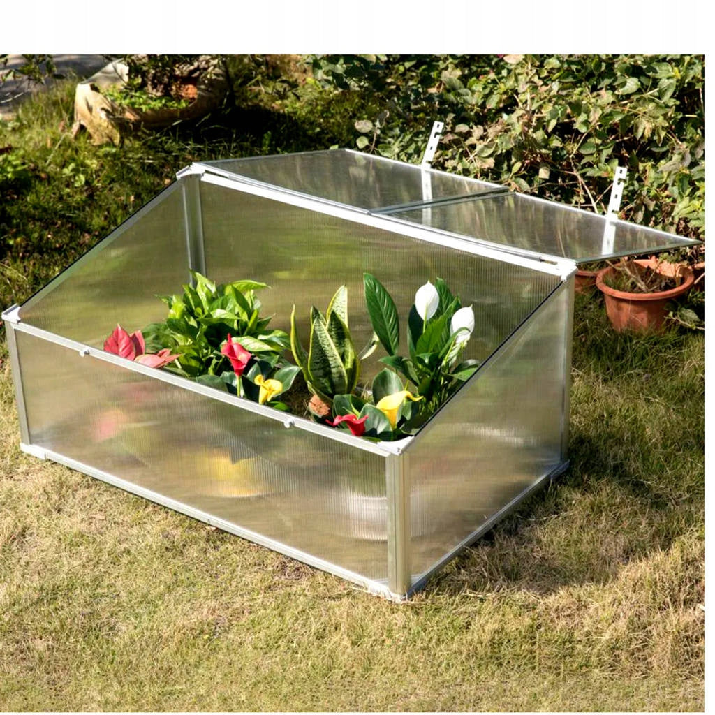 SMALL GREENHOUSE SEEDLING INSPECTION HERBARIUM 100x60 cm Manufacturer code miniszkla1