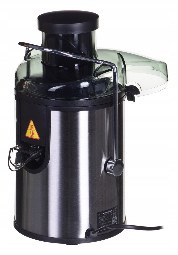 SMALL JUICER HIGH SPEED FRUIT JUICER Dominant color silver/gray