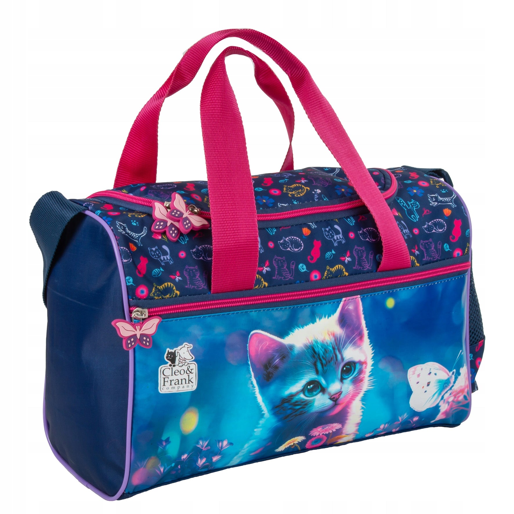 SMALL SPORTS BAG CLEO CAT FOR POOL TRAINING FOR CHILDREN / TRAVEL KITTEN EAN (GTIN) 5906601707094