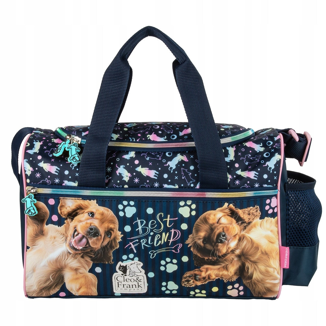 SMALL SPORTS BAG CLEO DOG FOR POOL TRAINING FOR KIDS / TRAVEL DOG Manufacturer code TPBCF44
