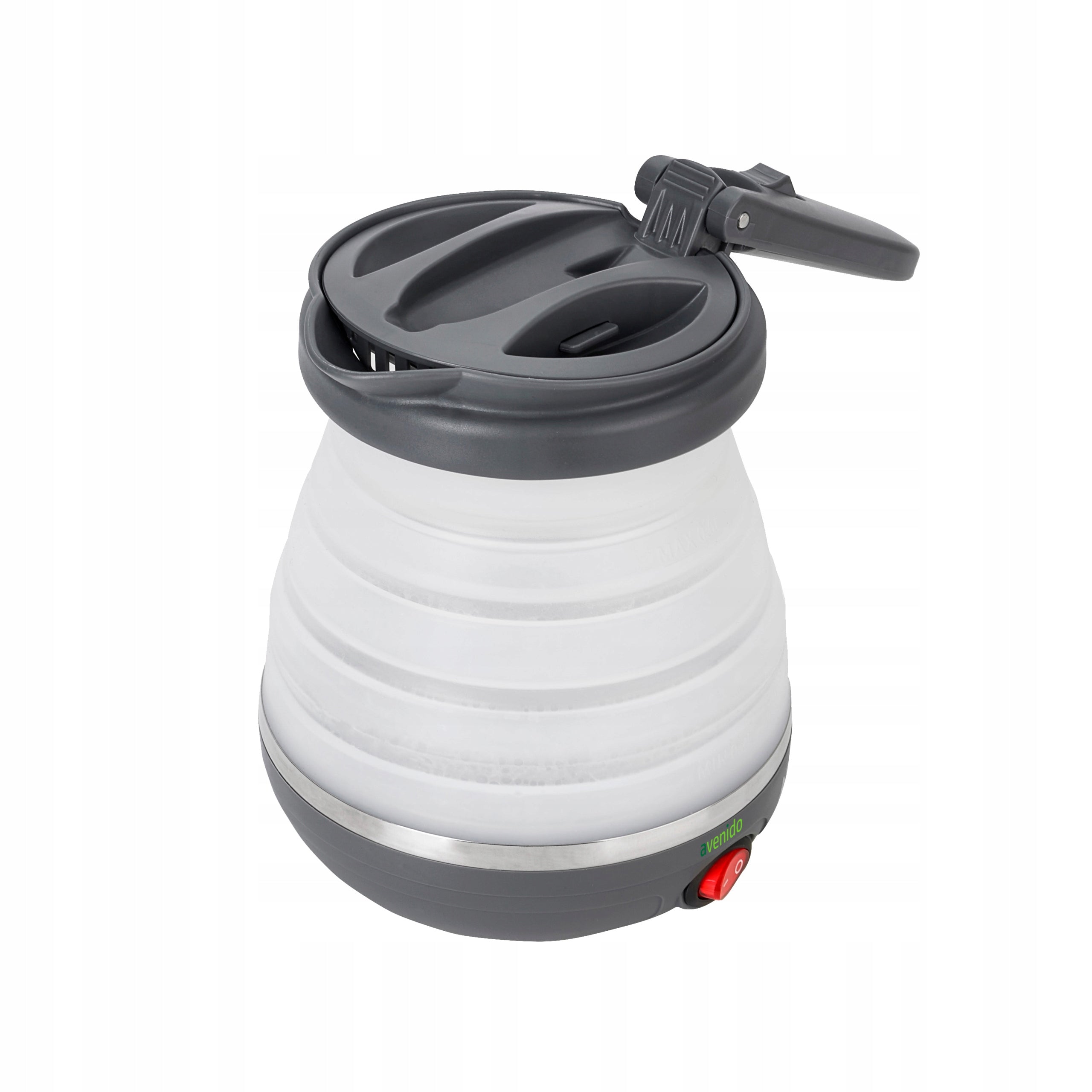 SMALL TOURIST KETTLE ELECTRIC FOLDING SILICONE 600ml 750W BAG Capacity 0.6 l