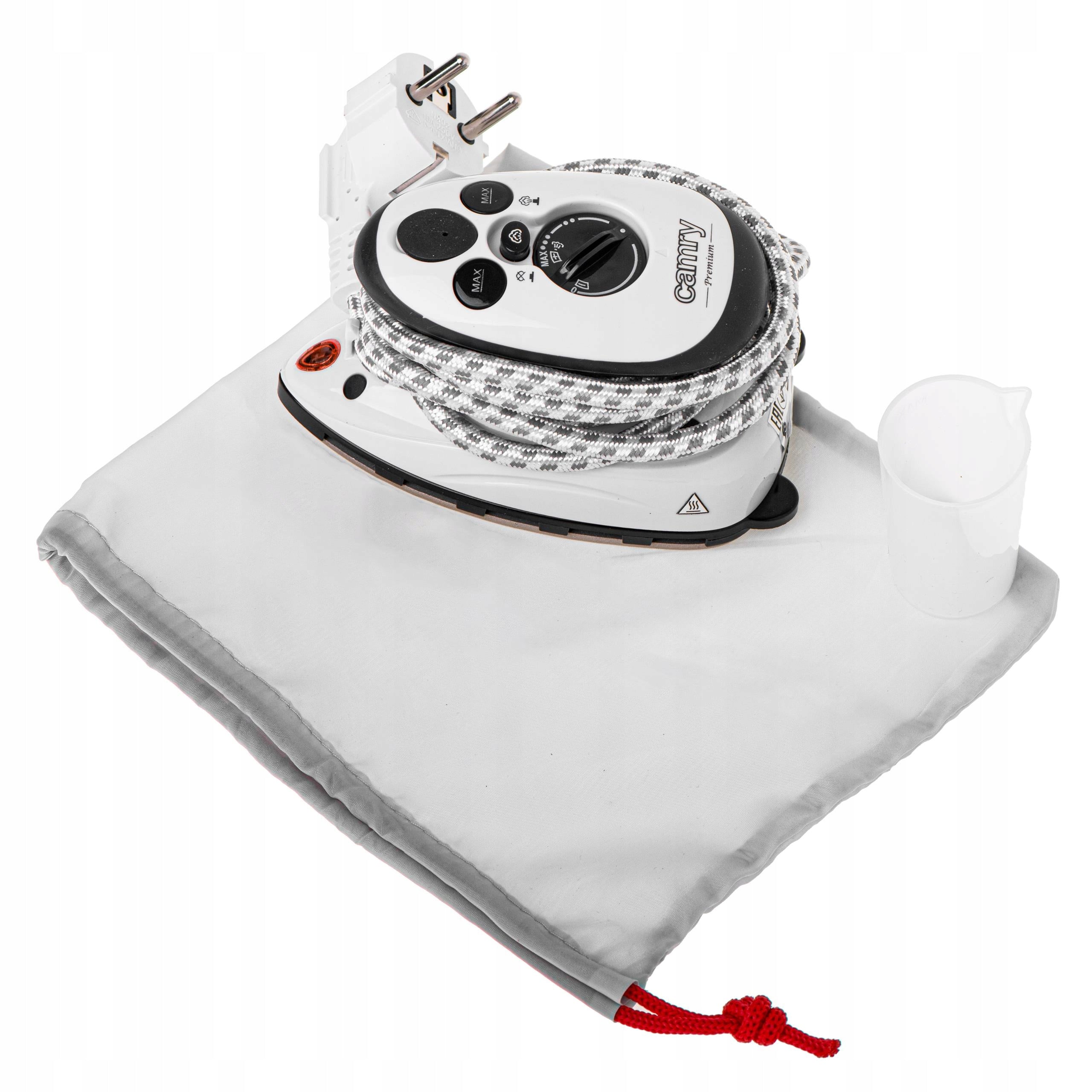 SMALL TRAVEL IRON STEAM TRAVEL PORTABLE DUAL POWER SUPPLY Power 420 W