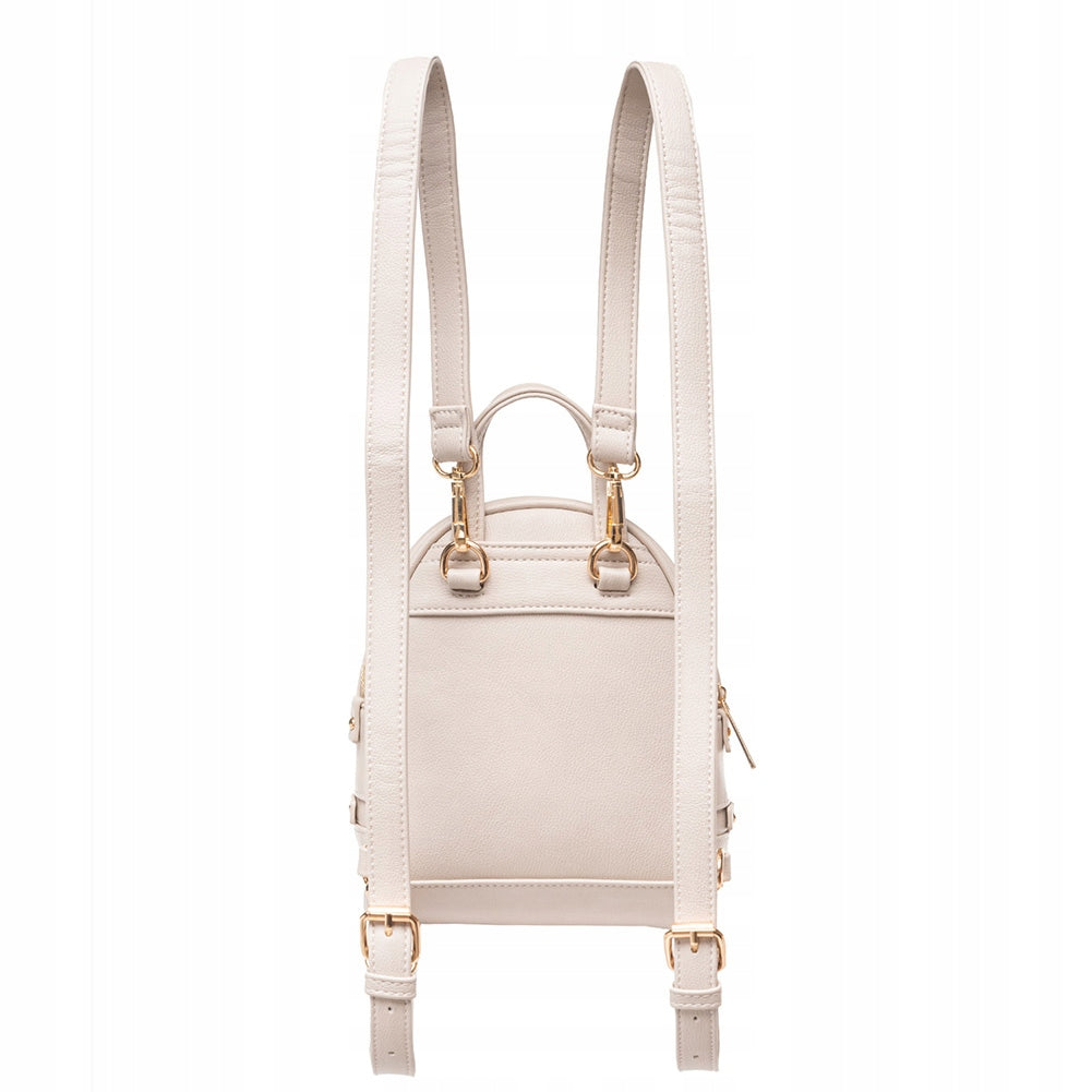 SMALL Women's Backpack Beige Urban PUCCINI Elegant Sleek GOLDEN LIGHTWEIGHT FASHIONABLE Manufacturer code BML036P-6B