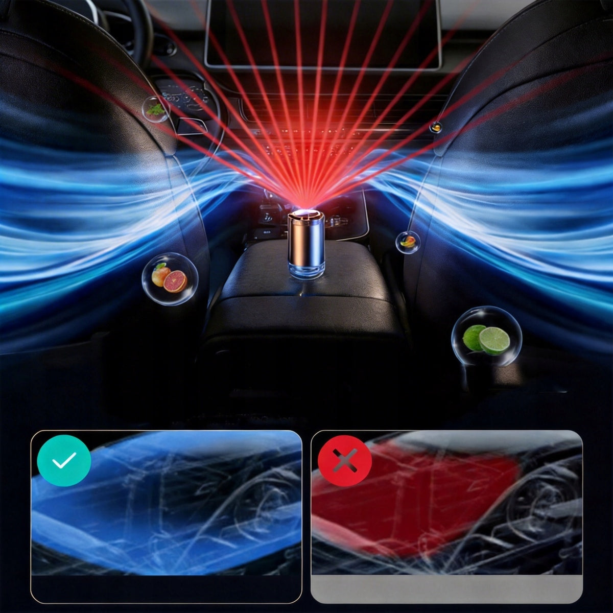 SMART AIR FRESHENER FOR CAR FRAGRANCE DIFFUSER Manufacturer no brand