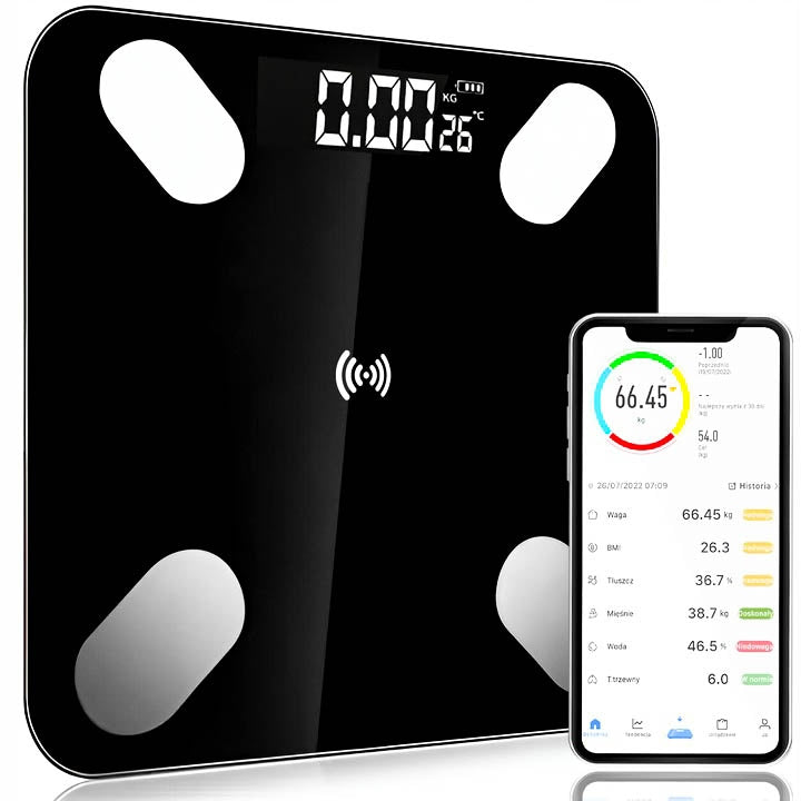 SMART ANALYTICAL BATHROOM SCALE UP TO 180KG