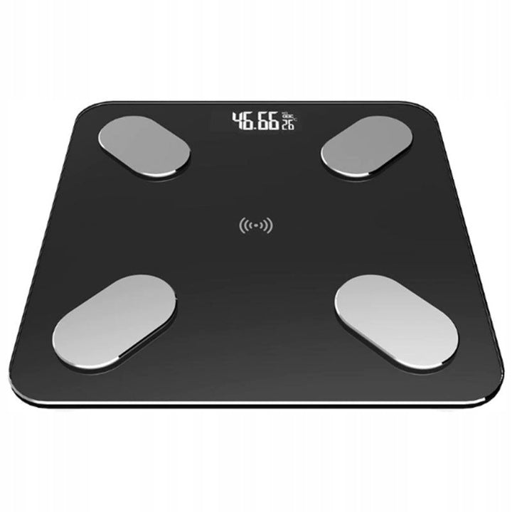 SMART BATHROOM SCALE BLUETOOTH GLASS SMART LCD DISPLAY Manufacturer code Waga łazienkowa analityczna VESS SMART+ WGTP1