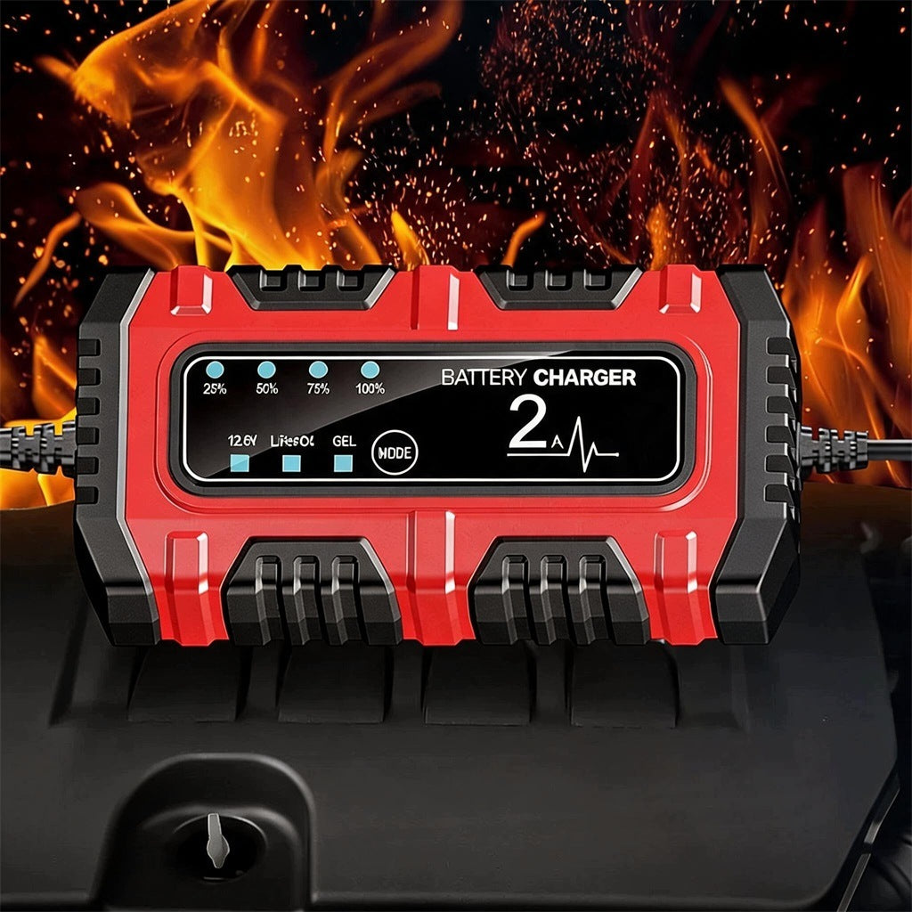 SMART BATTERY CHARGER LIGHTWEIGHT WITH MAINTENANCE CHARGING Packaging status original