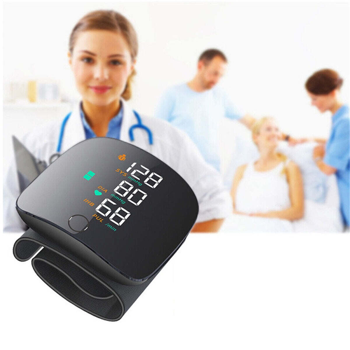 SMART BLOOD PRESSURE MONITOR WITH TRICOLOR INDICATOR Medical device no