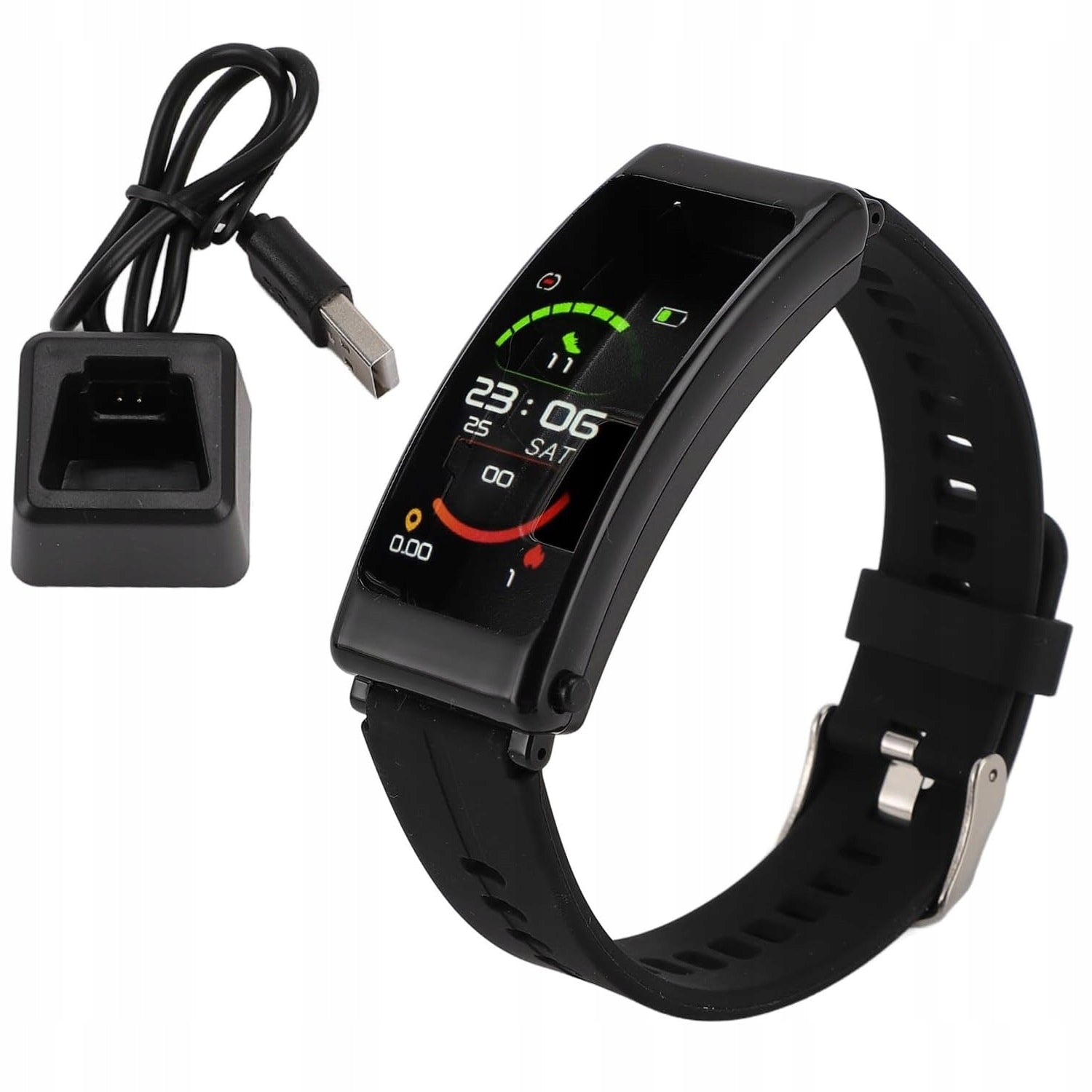 SMART BRACELET WITH WIRELESS HEADPHONE HEADSET 2in1 Kind smartband
