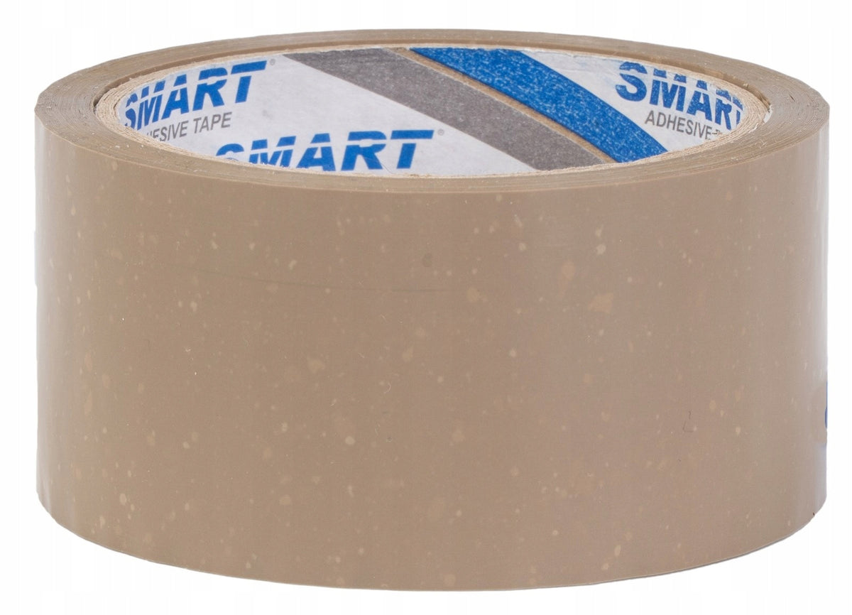 SMART BROWN ACRYLIC PACKING TAPE 48MM X 60YD - 55M 216PCS Width 48 mm