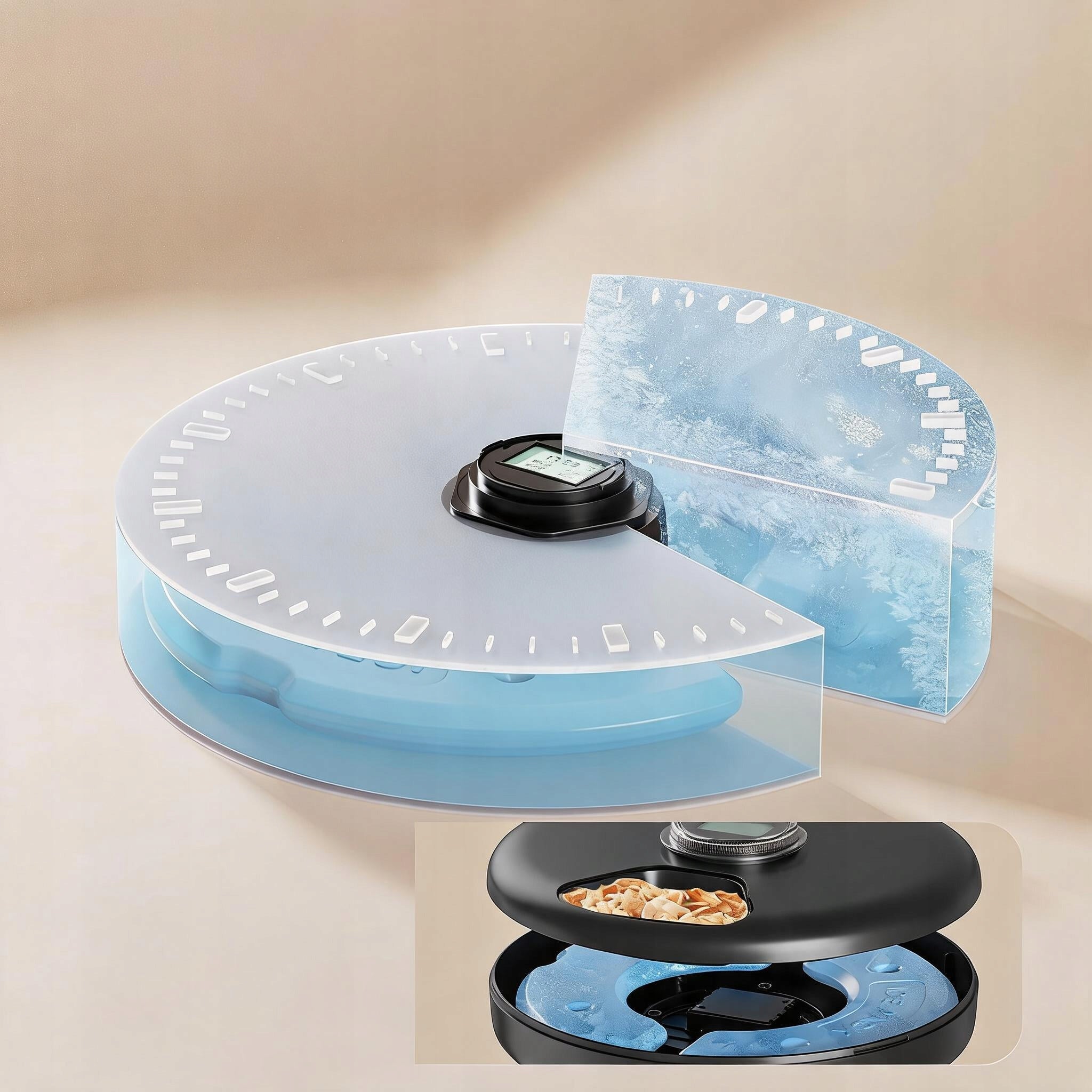 SMART CAT DOG FOOD DISPENSER WITH COOLING FUNCTION Product weight with unit packaging 2.98 kg