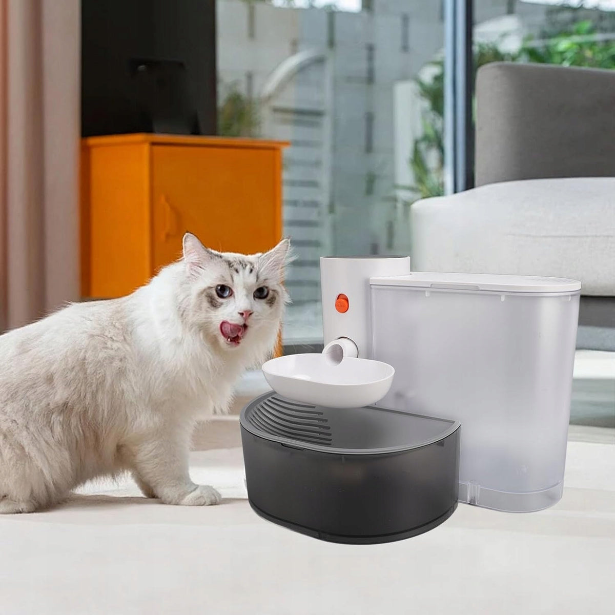 SMART CAT WATER DISPENSER WITH QUIET OPERATION AND 3L TANK Packaging status original