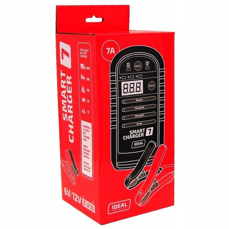 SMART CHARGER 7 - IDEAL Intelligent Battery Charger Maximum amperage 7 A
