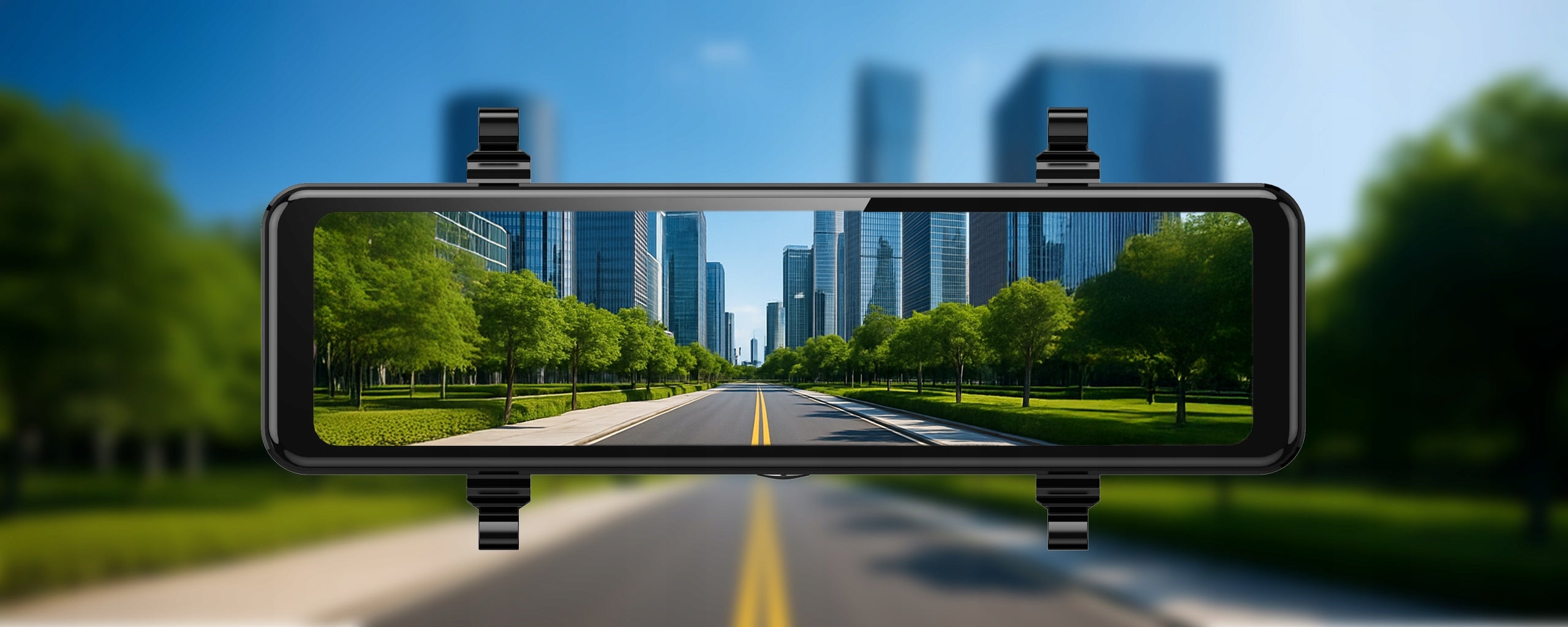 SMART DASH CAM VIDEO RECORDER REARVIEW MIRROR 2K QHD DVR 10,88 Manufacturer code 78-586#