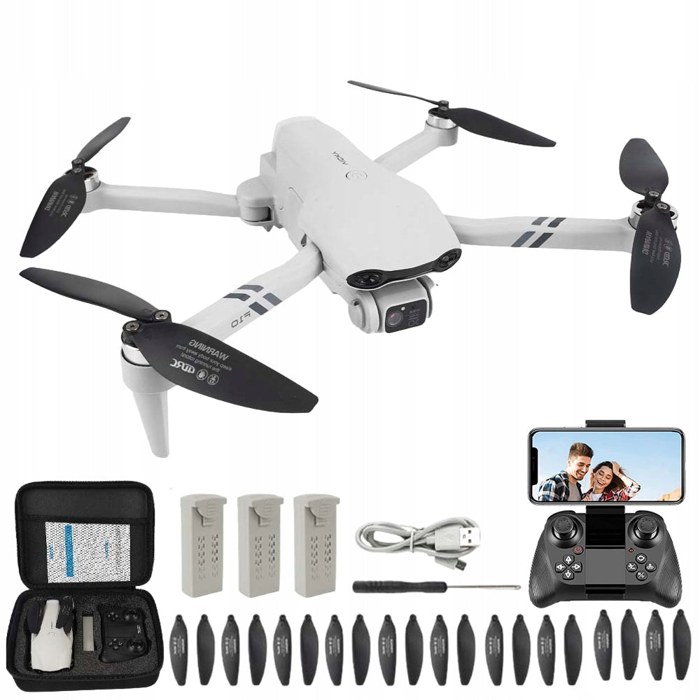 SMART DRONE REMOTELY 2 CAMERAS WIFI TOY HOVER 8K +3×1600MAH AKU