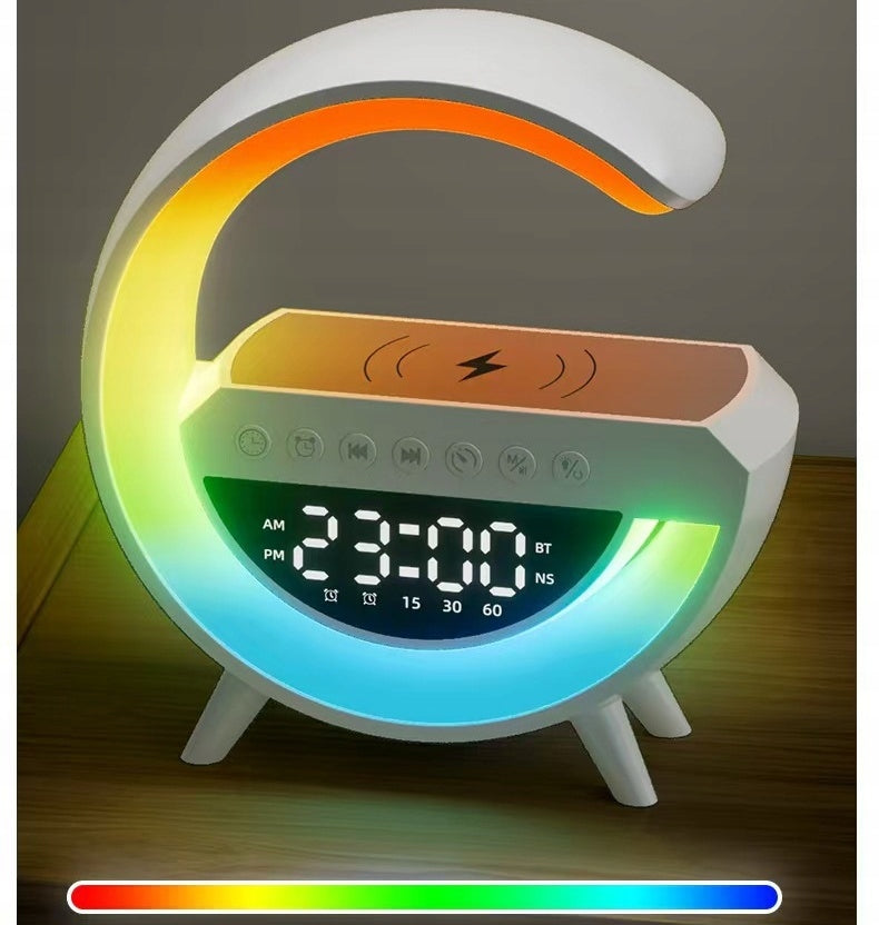 SMART LAMP WITH BLUETOOTH SPEAKER ALARM CLOCK AND CHARGING FUNCTION Brand no brand