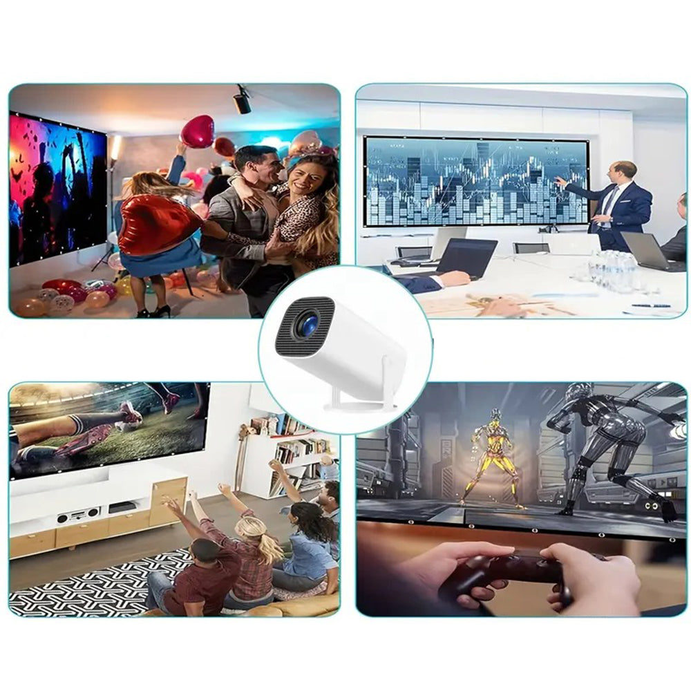 SMART MINI PROJECTOR 200 ANSI 720P ANDROID 12 WIFI 5G Manufacturer code KIAVP1001 Kiano Vision videoprojektor