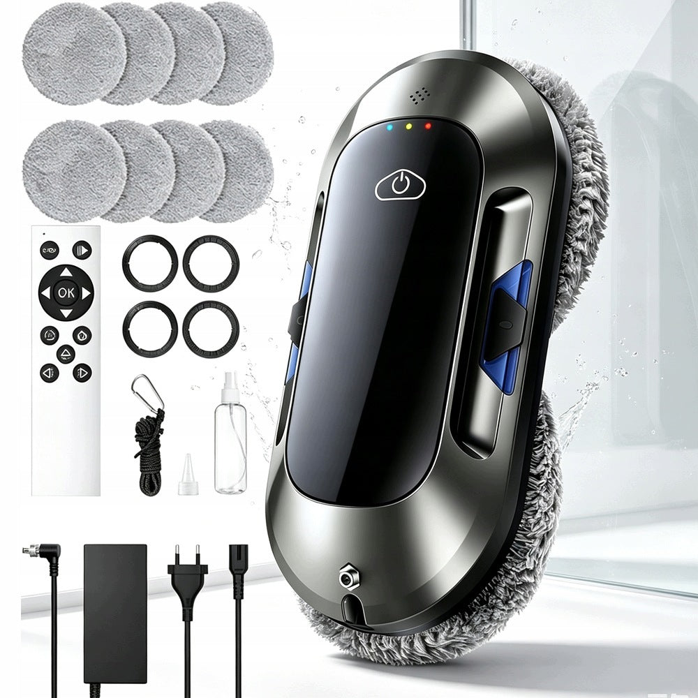 SMART ROBOT FOR WASHING WINDOWS MIRRORS AUTOMATIC WASHER EDGE DETECTION