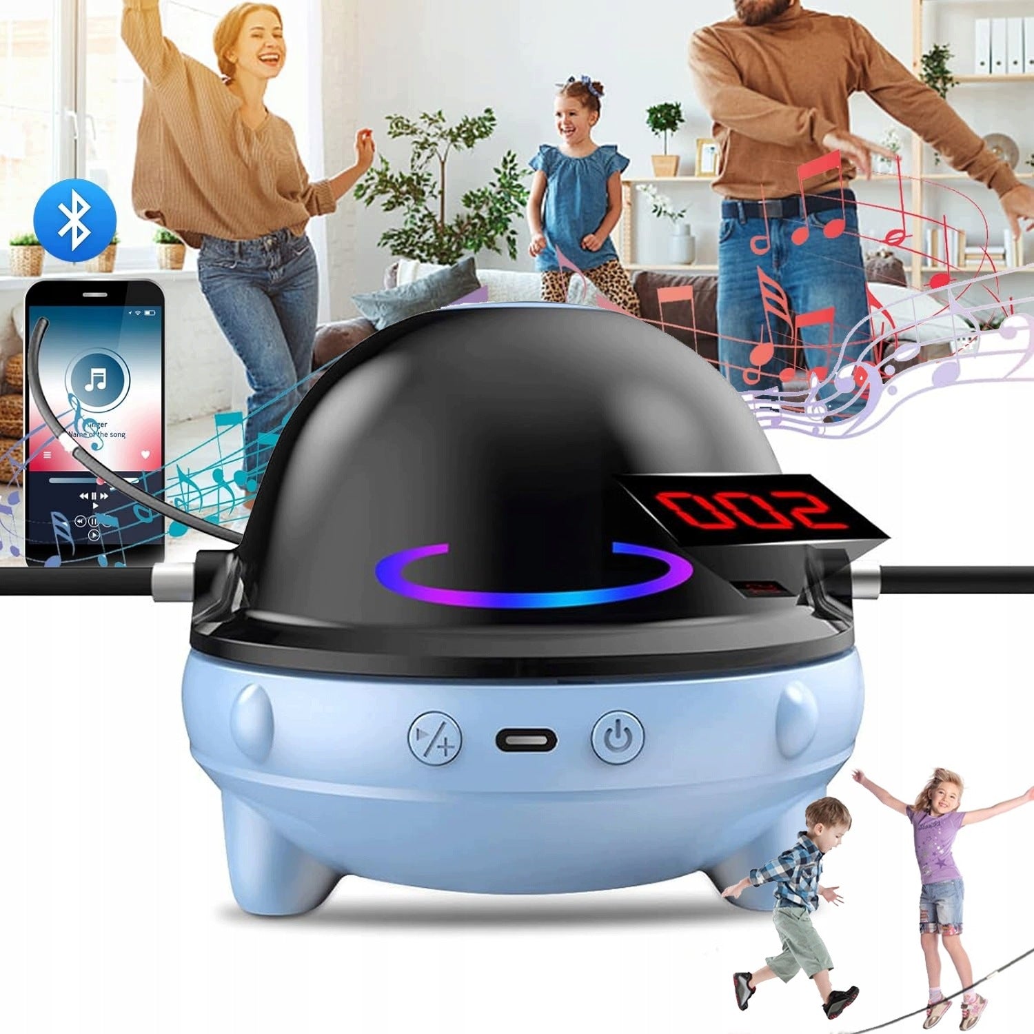 SMART ROPE JUMP ROPE ELECTRONIC GAMES FOR KIDS WITH LED COUNTER Brand no brand