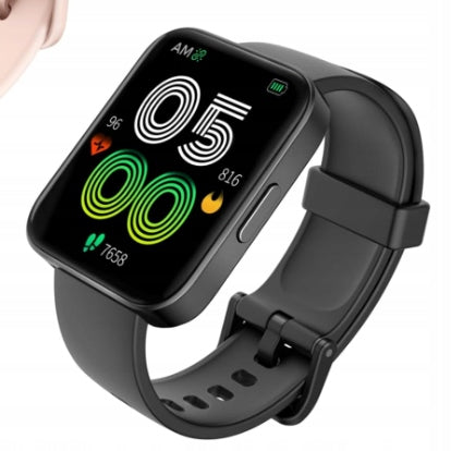 SMART WATCH Q60T BLACK SMS SOCIAL MEDIA CONNECTION