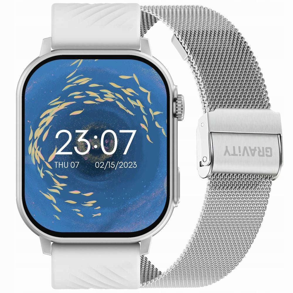 SMART WATCH SMARTWATCH GRAVITY GT15-8 TALK BT SMS GEARS -SET