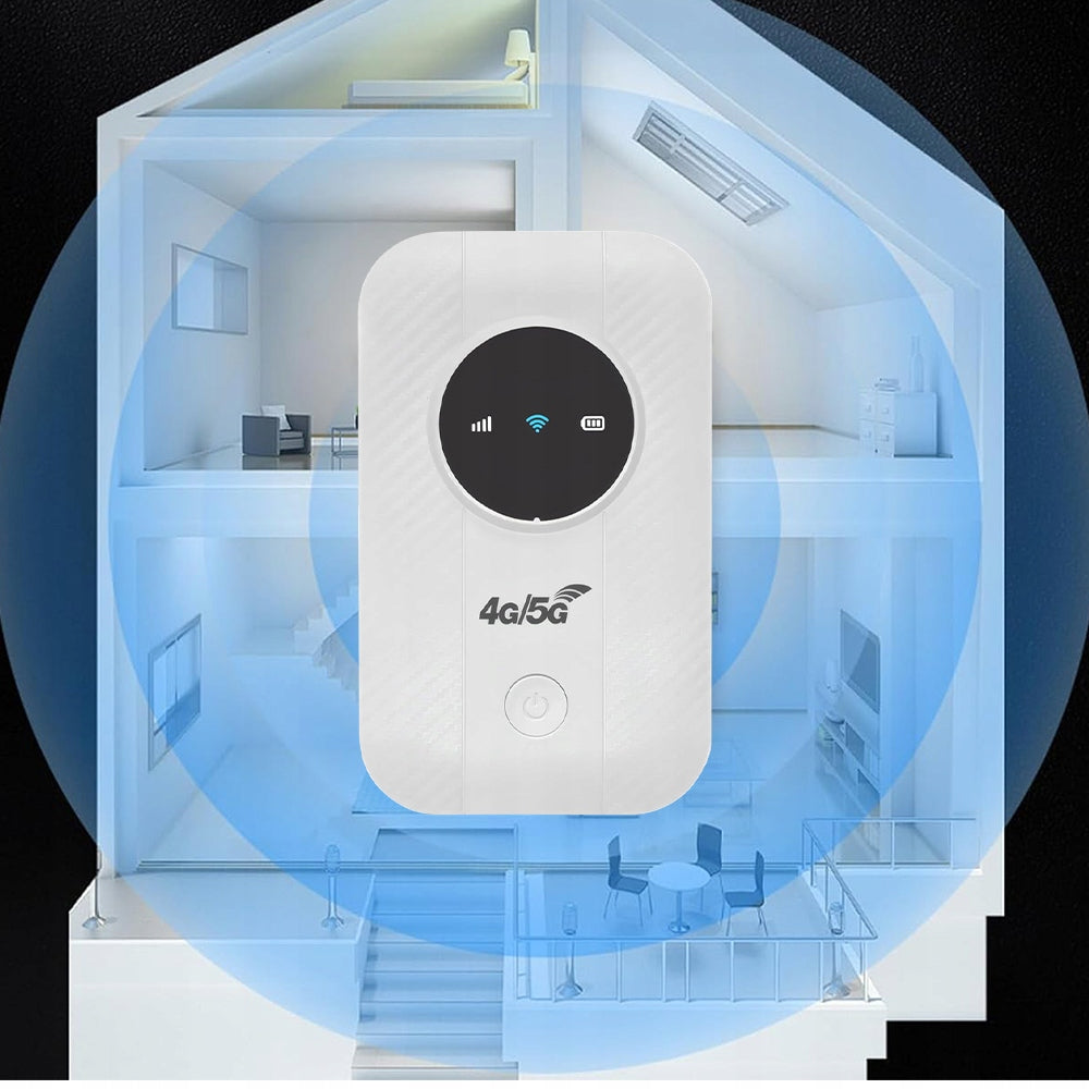 SMART WIFI ROUTER MODEM 4G LTE 300 MB/S USB INPUT SIM CARD WHITE CONVENIENT Packaging status original